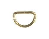 4 Halbrundringe VENO 30 mm gold - 190104